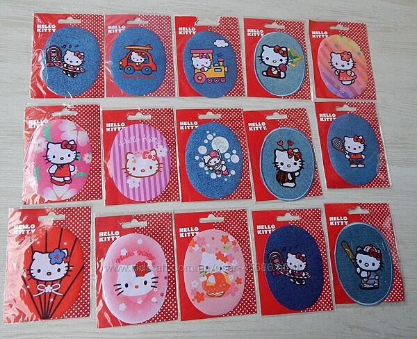 Аплікація термолатка дитяча Hello Kitty