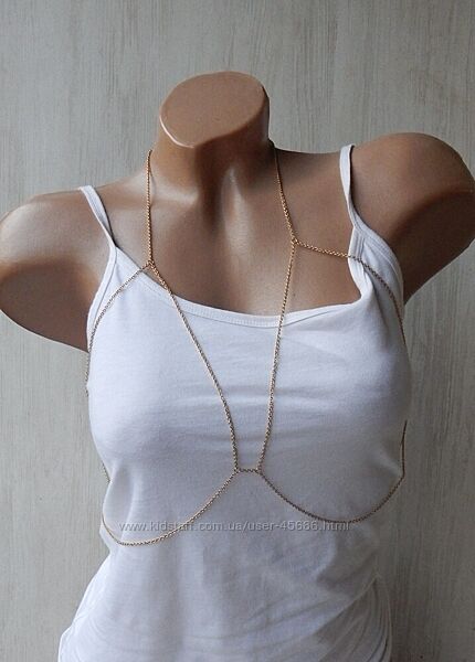 Ланцюжок на тіло body chain Forever 21