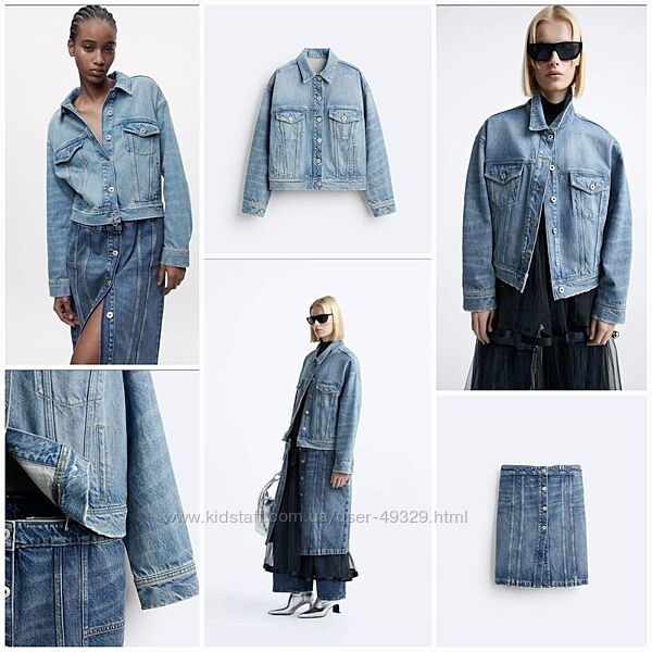 Дуже крута джинсова сукня-трансформер із спеціальної колекції zara. New