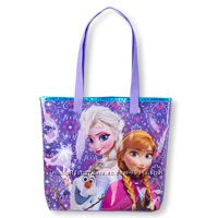 сумка пляжная с Эльзой и Анной  Чилдренплейс. Идеальный подарок для девочки