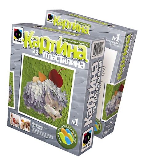 Картина из пластилина