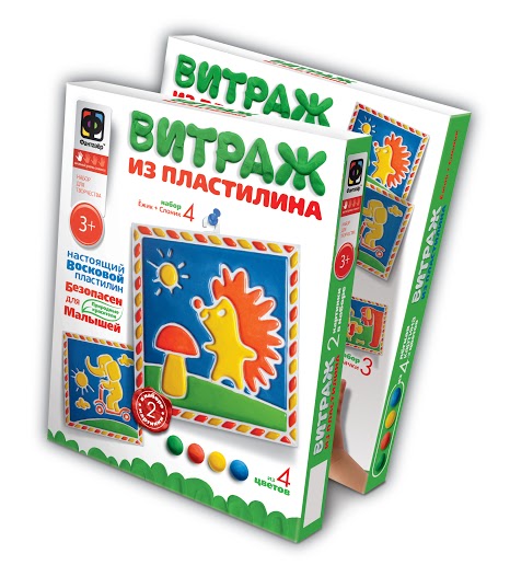 Витражный пластилин