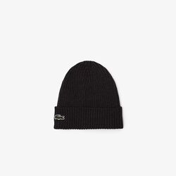Lacoste  Unisex Ribbed Wool Beanie шапка 