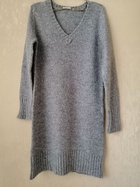 Вовна/мохер довгий джемпер/сукня бренду New Look. 