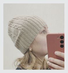 100  кашемір зимова шапка