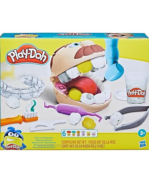Ігровий набір з пластиліном Hasbro Play-Doh Містер Зубастік