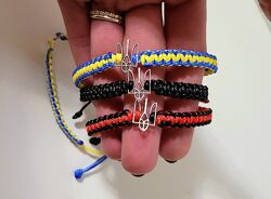 Патріотичні браслети з тризубцем