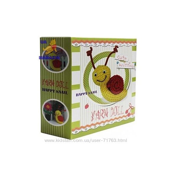 Набір для в&acuteязання гачком равлик Happy snail