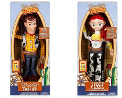 Вуди и Джесси от DISNEY. История игрушек.