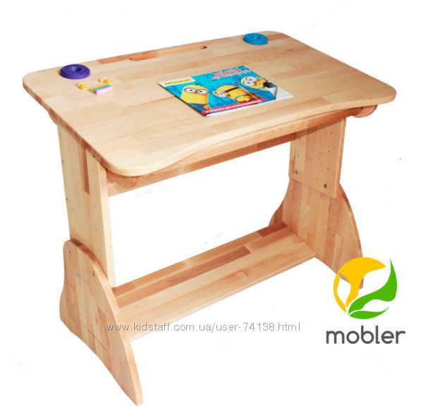 Письменный стол для школьника Mobler без ящика, 90 см