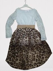 Шикарный костюм, комплект, платье на девочку Benetton