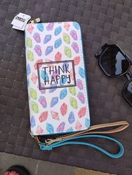  Яскравий вмісткий гаманець. Новий.