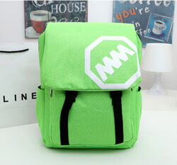 Городской рюкзак зеленый с карманом для ноутбука непромокаемая ткань нейлон