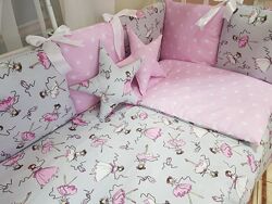 Яскраві набори в ліжечко Bonna Elite подушки зірочки