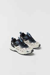 Фирменные кроссовки ZARA р. 35,36 кросівки Зара на платформі