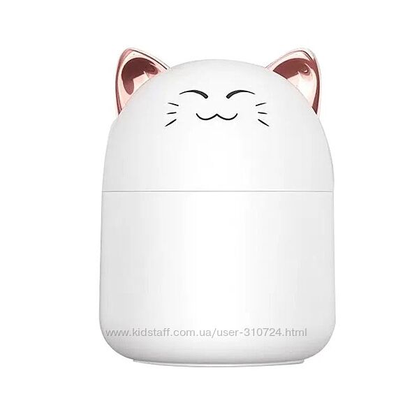 Увлажнитель воздуха с функцией детского ночника Cat Humidifier c подсветкой