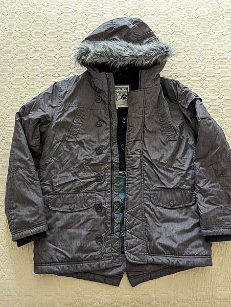 Ветровка, бомбер, зимняя двойная куртка на мальчика 11-12 лет, р.152