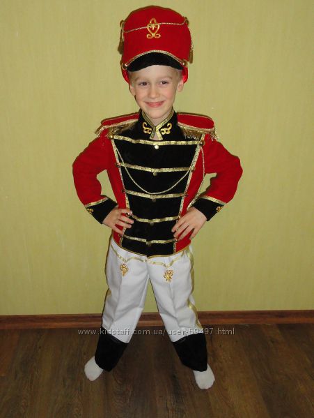 Костюм Гусара, Оловяного солдатика на хлопчика 5-8 років та 3-5 років