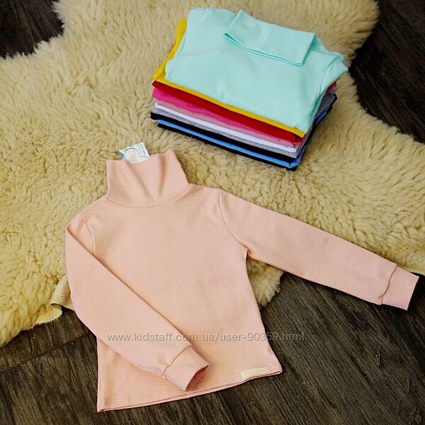 Водолазка - гольф рібана пудра Five Stars 146р-164p