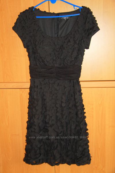 Черное нарядное платье Италия Aeelis