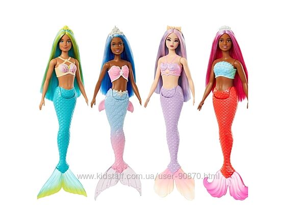 Лялька Барбі русалка Barbie Mermaid Doll оригінал від Маттел