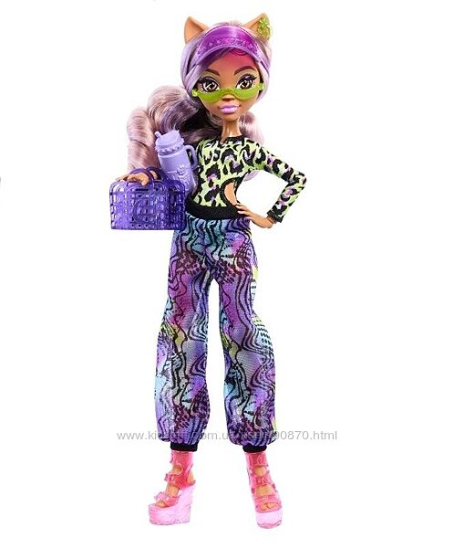 Монстр хай Клодін Вульф пляж Monster High Clawdeen Wolf Doll, оригінал