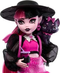 Монстр хай Дракулаура з улюбленцем Monster High Draculaura Doll with Pet Ba