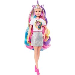 Барбі єдиноріжка з аксесуарами Barbie fantasy hair doll, оригінал Mattel