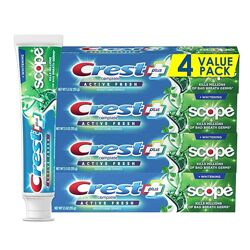 Зубна паста Crest Whitening Plus Scope Active Toothpaste 155 г оригінал США