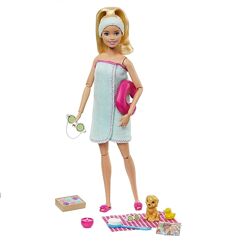 Барбі спа з цуциком Barbie Spa Doll оригінал Барби собачка релакс аксесуары