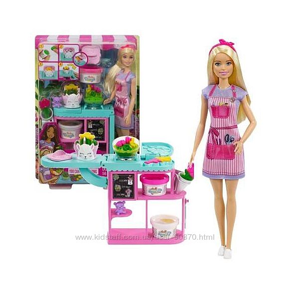 Барбі флорист Barbie Florist Playset оригінал Mattel. Барби цветочный магаз