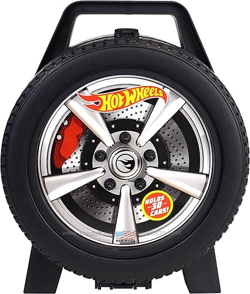 Кейс для зберігання машинок Hot Wheels 30 Car Storage Case хот вілс