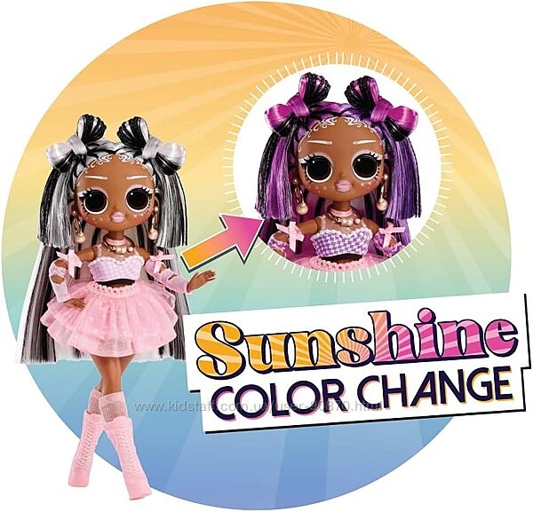 Лялька Лол змінює колір на сонці LOL Surprise OMG Sunshine Doll with Color