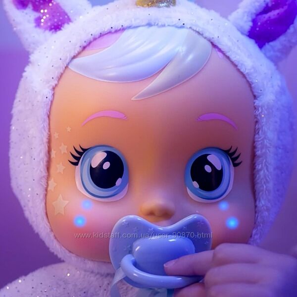 Пупсик для сну з колисковою та слізками, які світяться Cry Babies Goodnight