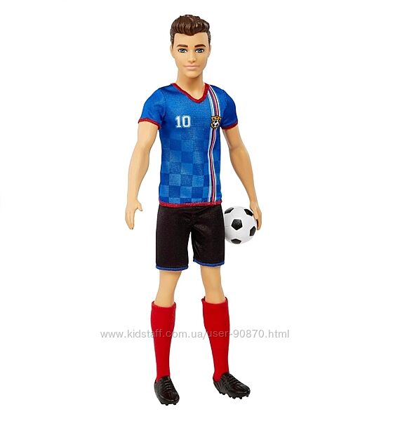 Кен футболіст з мячем Barbie Soccer Ken Doll, оригінал від Mattel