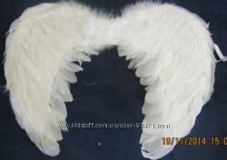 прокат крылья и нимб для ангелочка