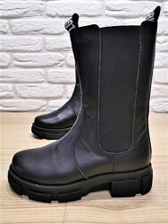 Кожаные зимние ботинки N-Style 0152-5-21074 размеры 32-38