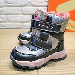 Зимние ботинки Weestep 7223dgr р.24-16 см