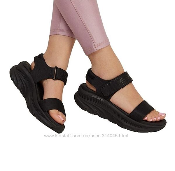 Сандалии skechers d&acutelux walker - new block 40р 27см