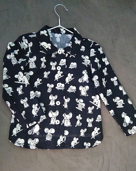 Стильна сорочка для дівчинки