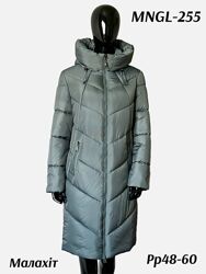 Зимняя удлиненная куртка - пальто 48-58