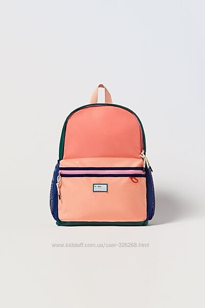 Різнокольоровий рюкзак, сумка Zara
