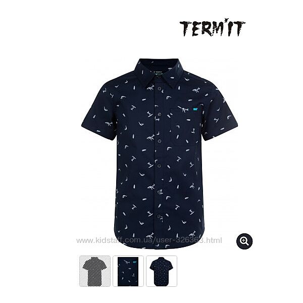 Рубашка с коротким рукавом отличного качества от Termit 158-164р.