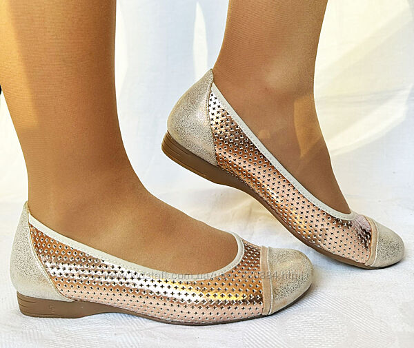 697. Балетки шкіряні Christina Capo Нідерланди 37,5 р.