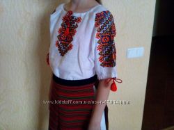 Український костюм для дівчаток від 3 до 11років - Позняки