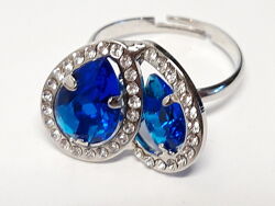 SALE Модные кольца с камнями и кристаллами SWAROVSKI и др. Новые
