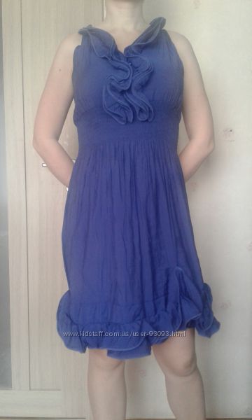 Платье на лето, нарядное и легкое, р. 42-44