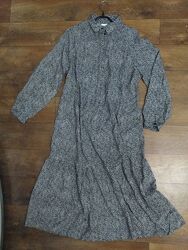 длинное платье H&M, размерМ