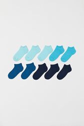 H&M Комплект из 10 пар носков размеры 22-36