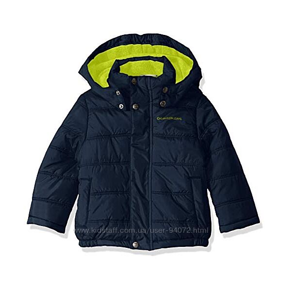 Calvin Klein оригинал зимняя курточка размер М для 8-10 лет